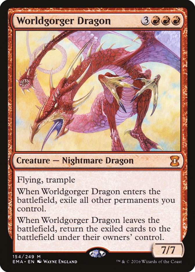 Worldgorger Dragon [Eternal Masters] | Game Haven TX