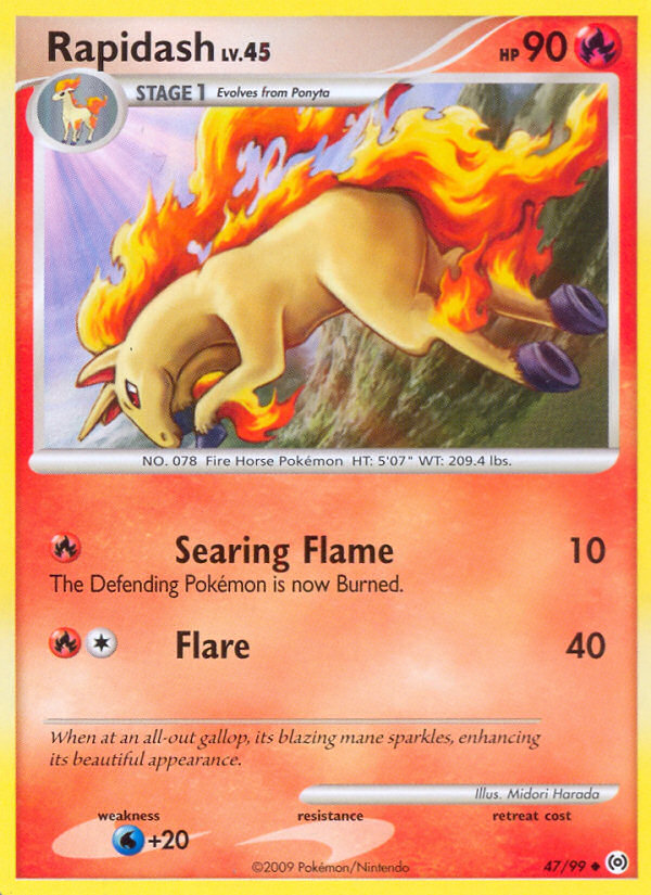 Rapidash (47/99) [Platinum: Arceus] | Game Haven TX