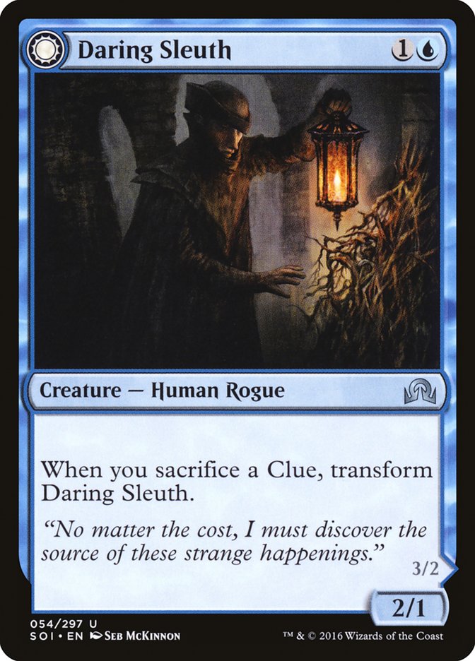Daring Sleuth // Bearer of Overwhelming Truths [Shadows over Innistrad] | Game Haven TX