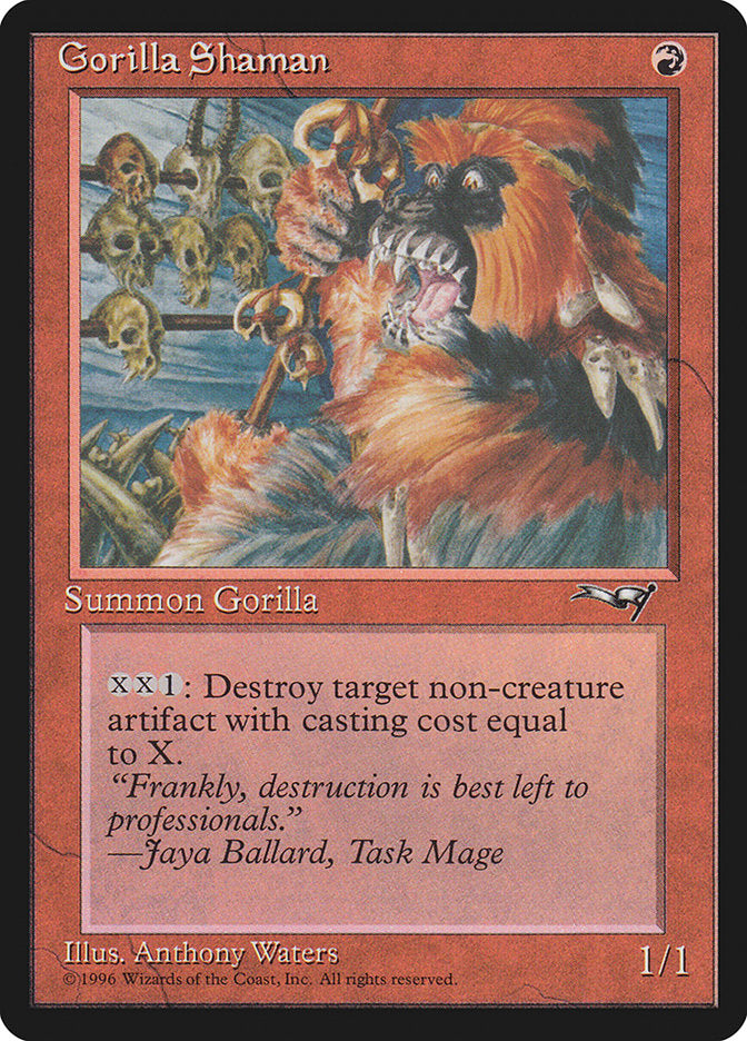 Gorilla Shaman (Skulls in Background) [Alliances] | Game Haven TX