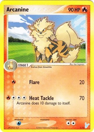 Arcanine (1/12) [EX: Trainer Kit 2 - Minun] | Game Haven TX