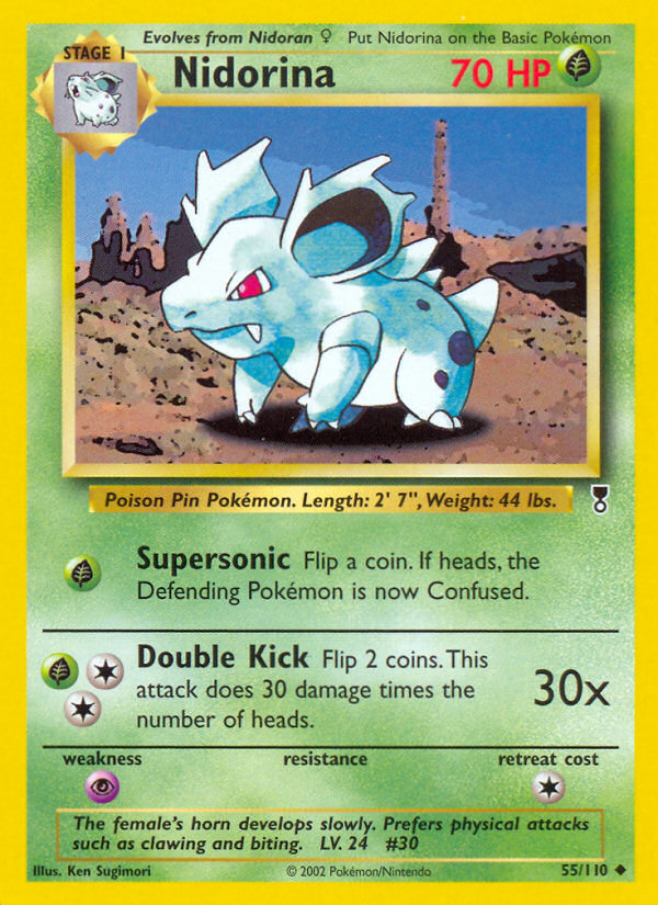 Nidorina (55/110) [Legendary Collection] | Game Haven TX