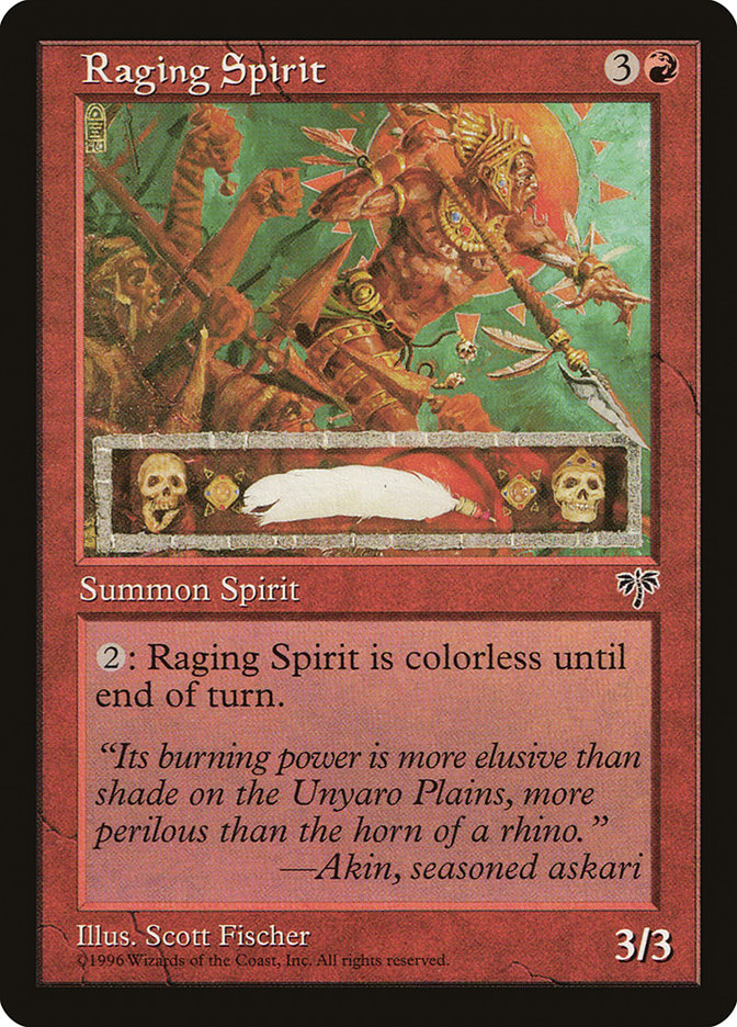 Raging Spirit [Mirage] | Game Haven TX