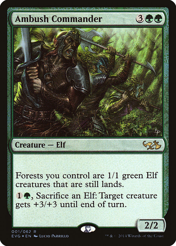 Ambush Commander [Duel Decks Anthology: Elves vs. Goblins] | Game Haven TX