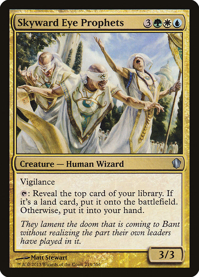 Skyward Eye Prophets [Commander 2013] | Game Haven TX