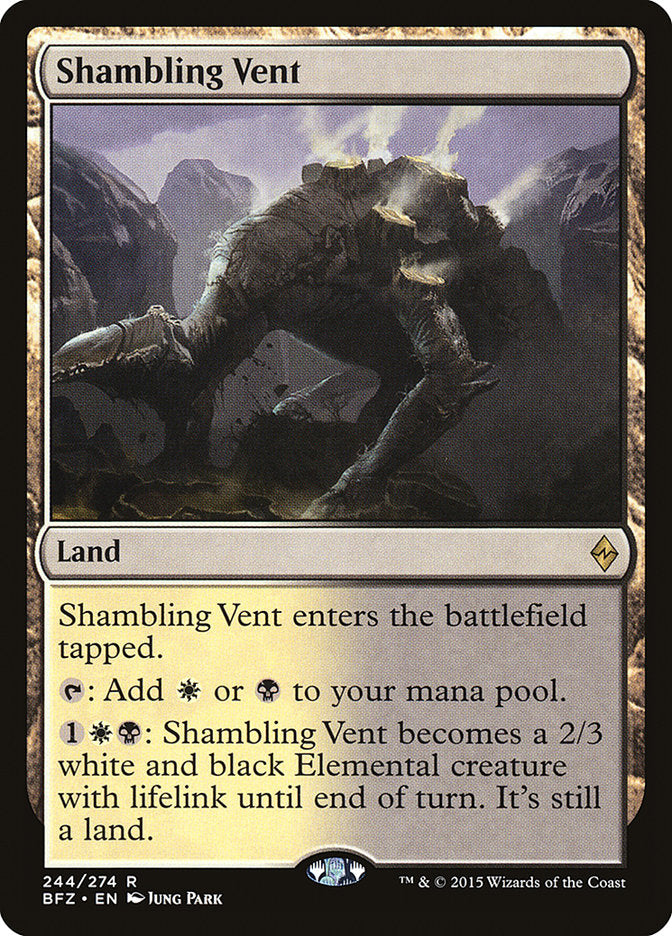 Shambling Vent [Battle for Zendikar] | Game Haven TX