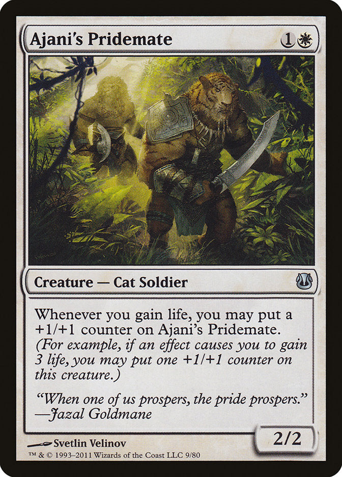 Ajani's Pridemate [Duel Decks: Ajani vs. Nicol Bolas] | Game Haven TX
