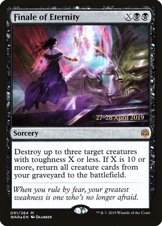 Finale of Eternity [War of the Spark Promos] | Game Haven TX