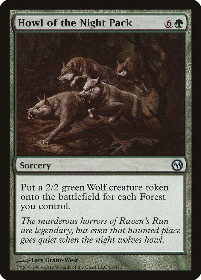 Howl of the Night Pack [Duels of the Planeswalkers] | Game Haven TX