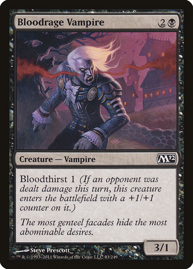 Bloodrage Vampire [Magic 2012] | Game Haven TX
