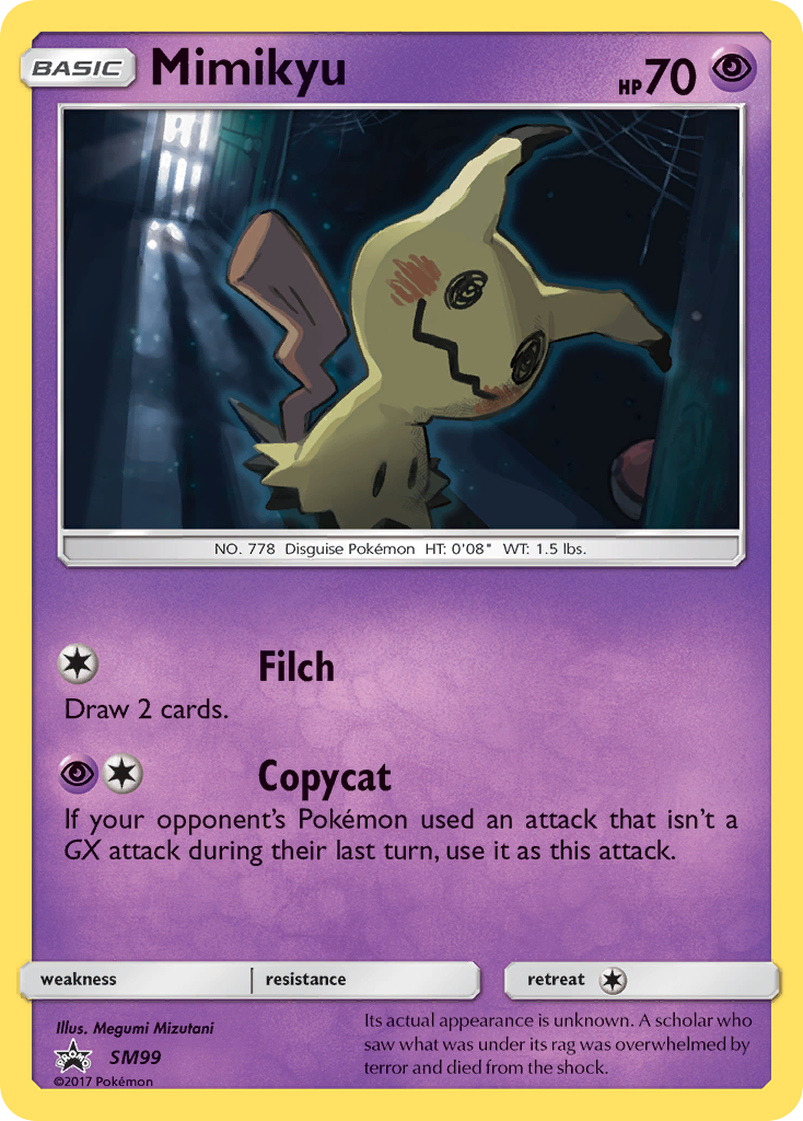 Mimikyu (SM99) [Sun & Moon: Black Star Promos] | Game Haven TX