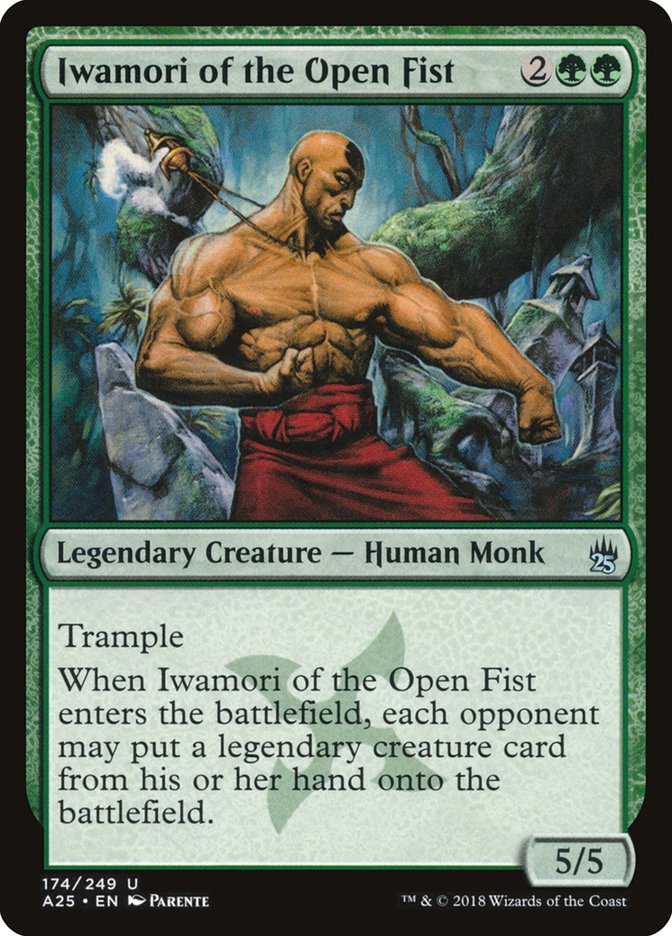 Iwamori of the Open Fist [Masters 25] | Game Haven TX