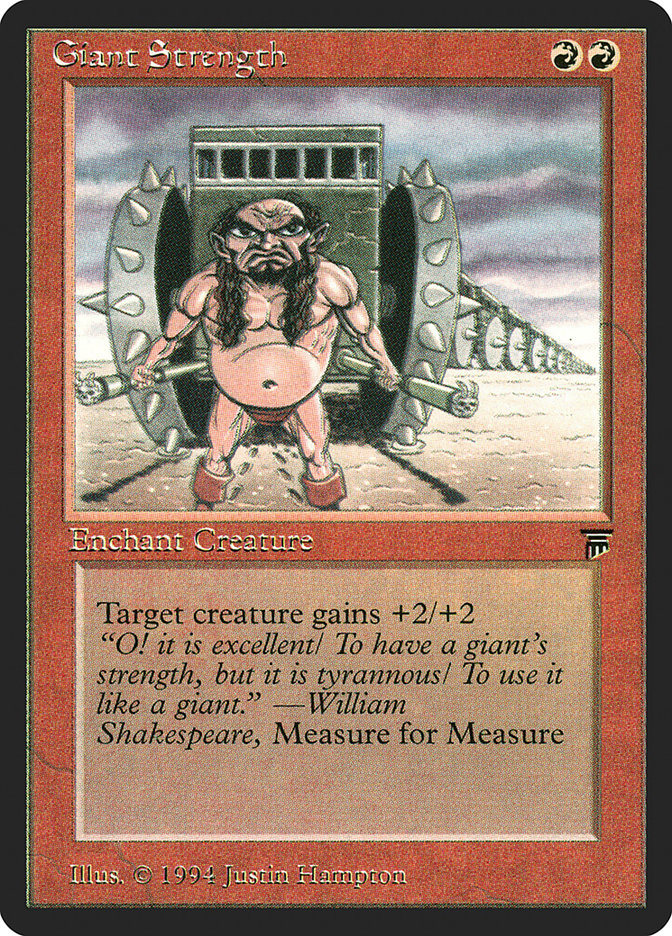 Giant Strength [Legends] | Game Haven TX