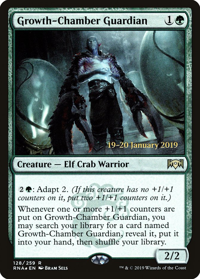Growth-Chamber Guardian [Ravnica Allegiance Promos] | Game Haven TX
