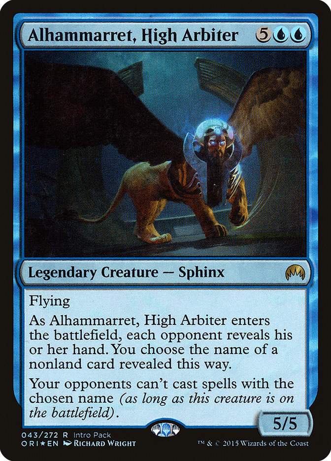 Alhammarret, High Arbiter [Magic Origins Promos] | Game Haven TX