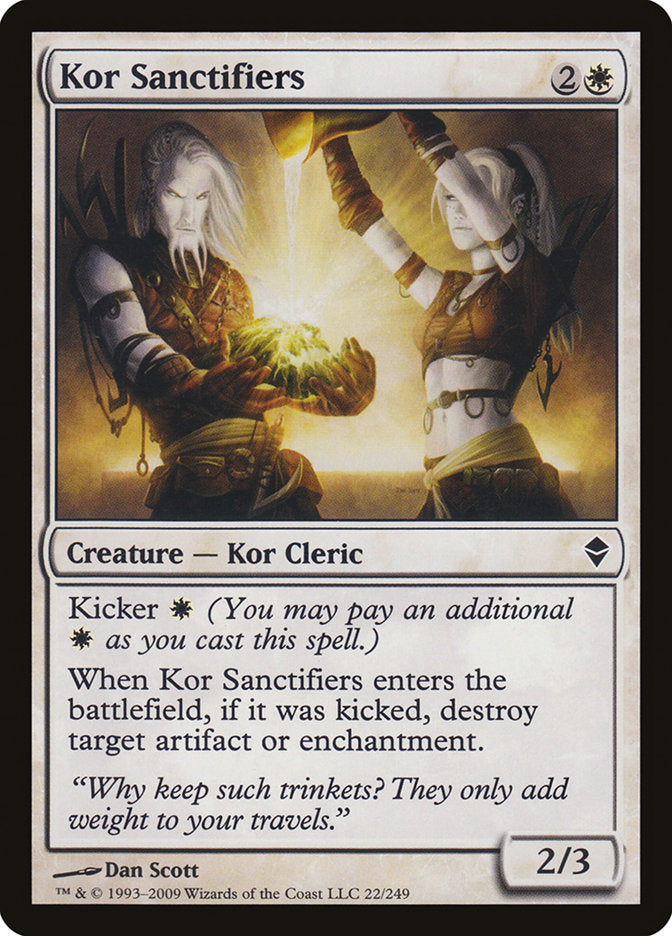 Kor Sanctifiers [Zendikar] | Game Haven TX