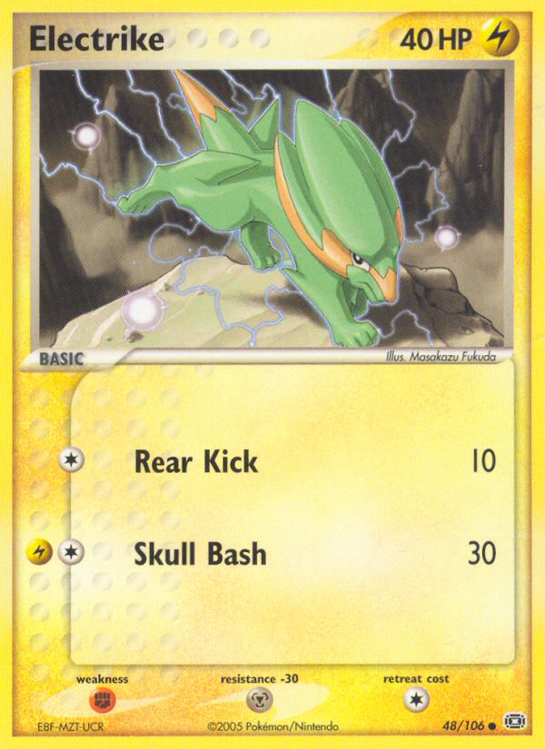 Electrike (48/106) [EX: Emerald] | Game Haven TX