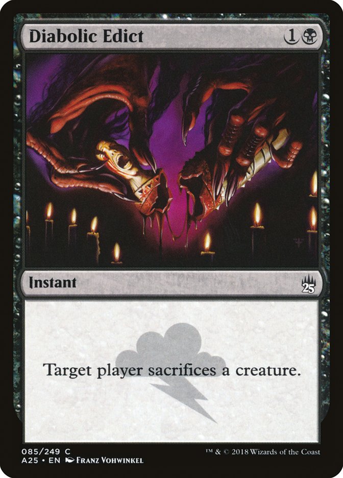 Diabolic Edict [Masters 25] | Game Haven TX