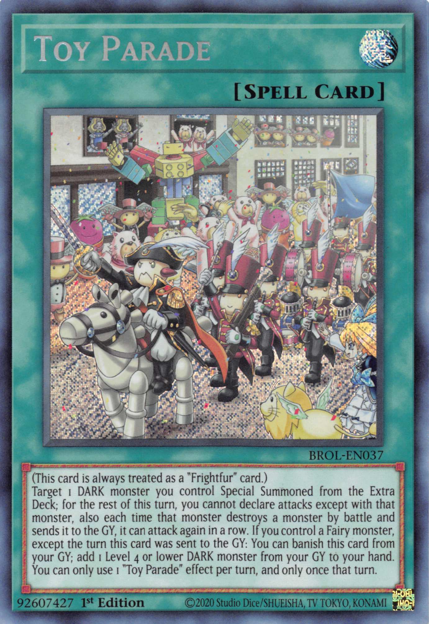 Toy Parade [BROL-EN037] Secret Rare | Game Haven TX