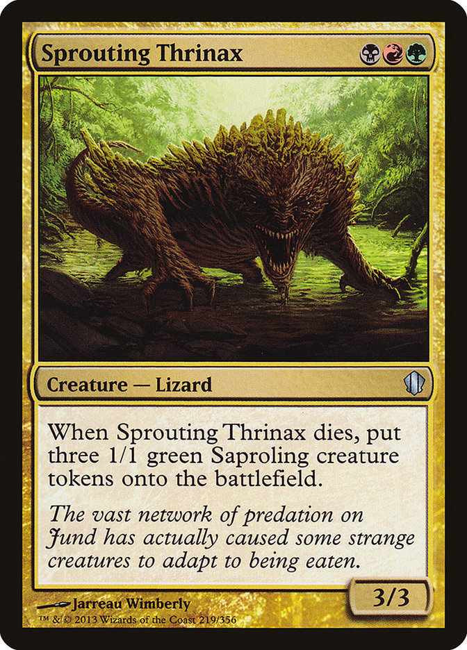 Sprouting Thrinax [Commander 2013] | Game Haven TX