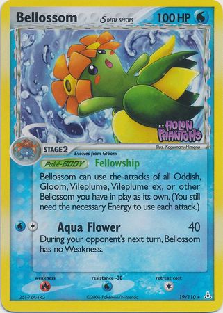 Bellossom (19/110) (Delta Species) (Stamped) [EX: Holon Phantoms] | Game Haven TX