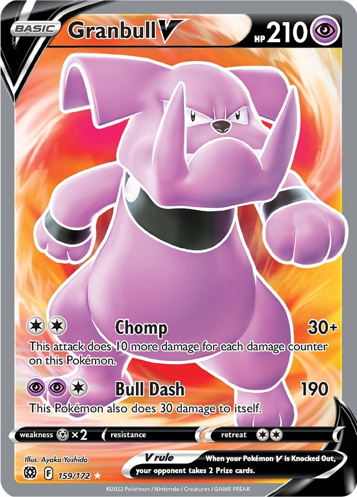 Granbull V (159/172) [Sword & Shield: Brilliant Stars] | Game Haven TX