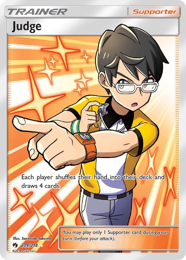 Judge (209/214) [Sun & Moon: Lost Thunder] | Game Haven TX