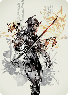 Satoru Umezawa 1 Art Card [Kamigawa: Neon Dynasty Art Series] | Game Haven TX