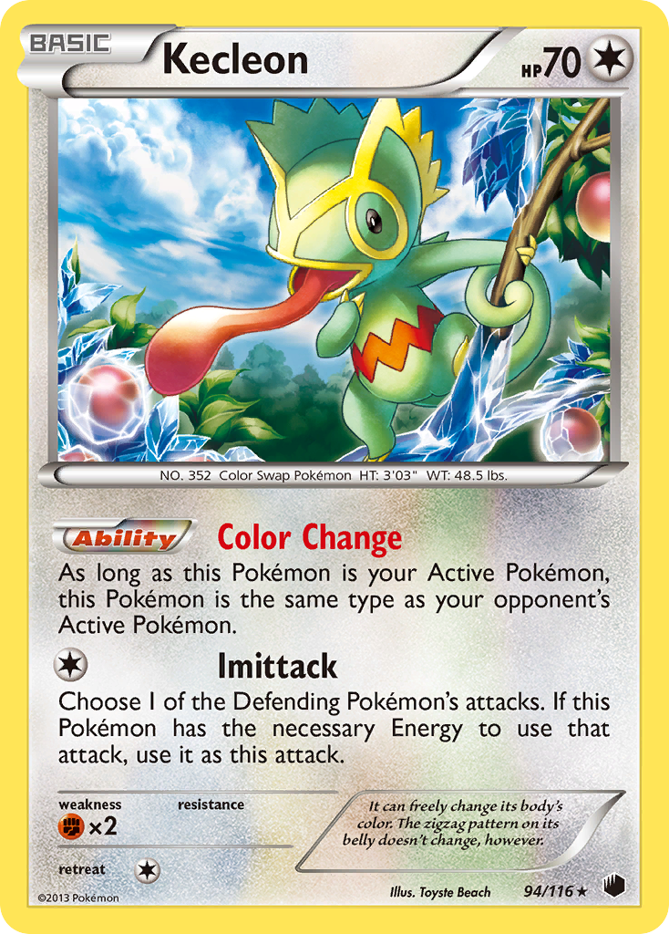 Kecleon (94/116) [Black & White: Plasma Freeze] | Game Haven TX