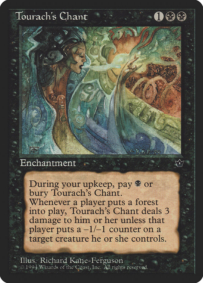 Tourach's Chant [Fallen Empires] | Game Haven TX