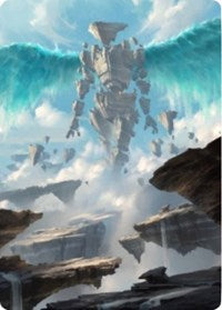 Celestial Colonnade Art Card [Zendikar Rising Art Series] | Game Haven TX