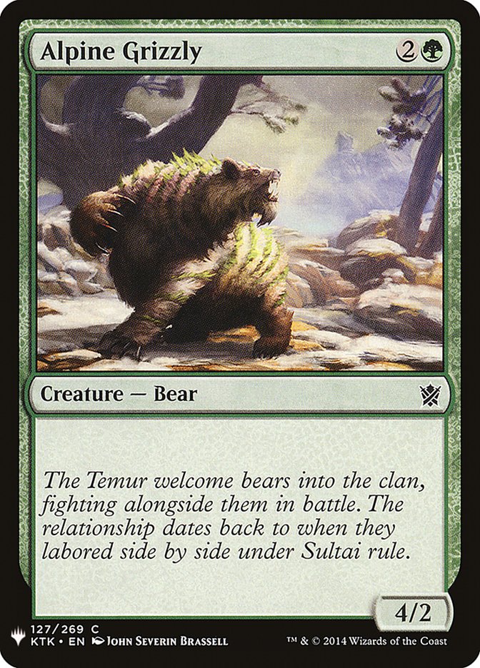 Alpine Grizzly [Mystery Booster] | Game Haven TX