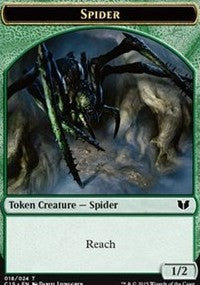 Spider // Wolf Double-Sided Token [Commander 2015 Tokens] | Game Haven TX