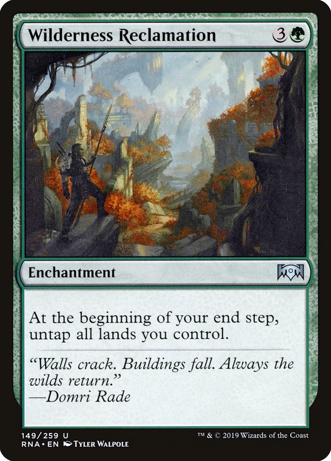 Wilderness Reclamation [Ravnica Allegiance] | Game Haven TX