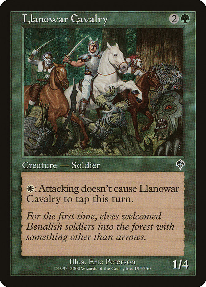 Llanowar Cavalry [Invasion] | Game Haven TX