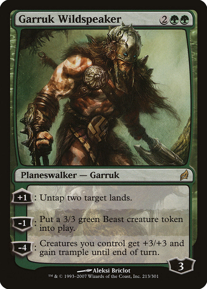 Garruk Wildspeaker [Lorwyn] | Game Haven TX