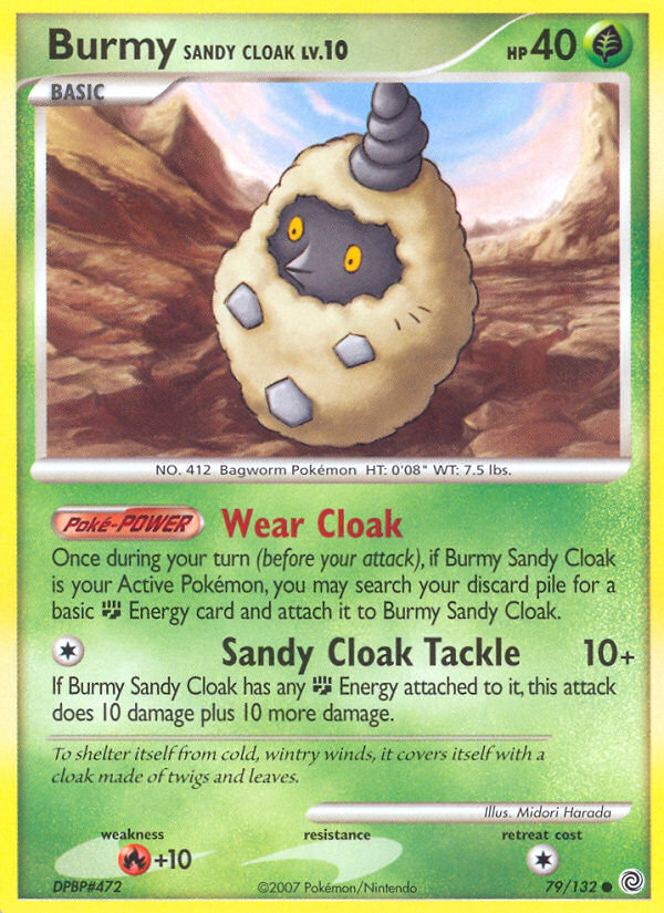 Burmy Sandy Cloak (79/132) [Diamond & Pearl: Secret Wonders] | Game Haven TX