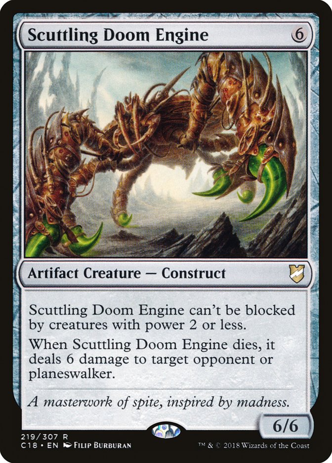 Scuttling Doom Engine [Commander 2018] | Game Haven TX
