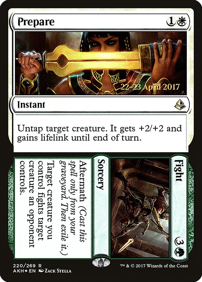 Prepare // Fight [Amonkhet Promos] | Game Haven TX