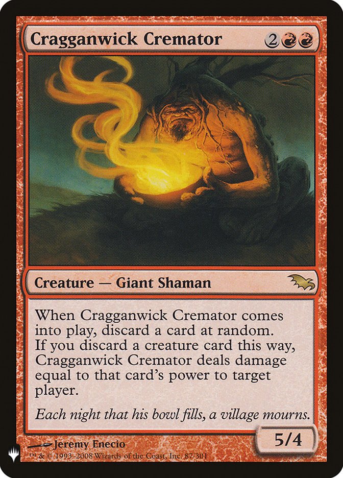 Cragganwick Cremator [Mystery Booster] | Game Haven TX