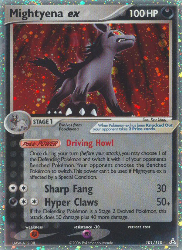 Mightyena ex (101/110) [EX: Holon Phantoms] | Game Haven TX