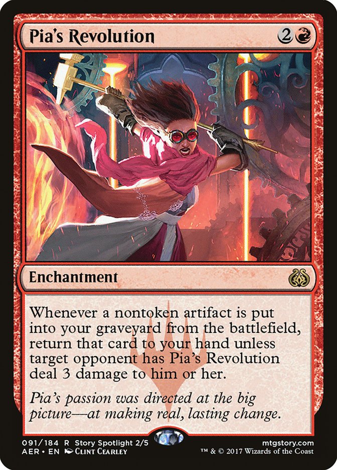 Pia's Revolution [Aether Revolt] | Game Haven TX