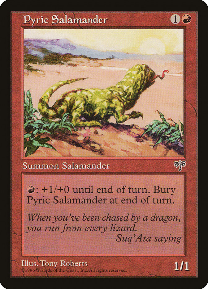 Pyric Salamander [Mirage] | Game Haven TX