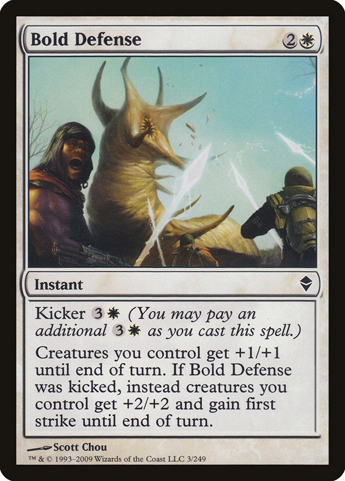 Bold Defense [Zendikar] | Game Haven TX