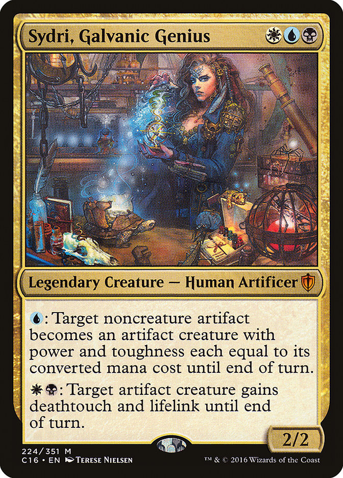Sydri, Galvanic Genius [Commander 2016] | Game Haven TX