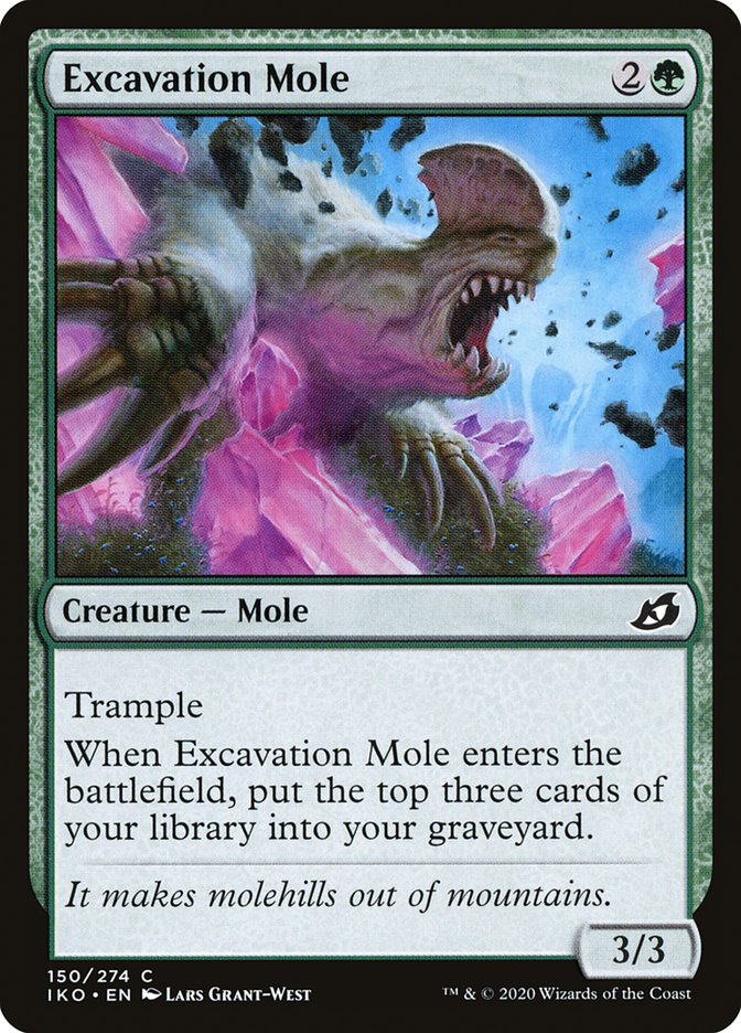 Excavation Mole [Ikoria: Lair of Behemoths] | Game Haven TX