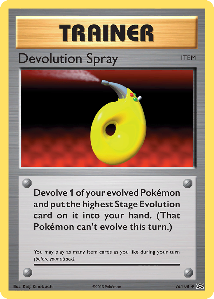 Devolution Spray (76/108) [XY: Evolutions] | Game Haven TX