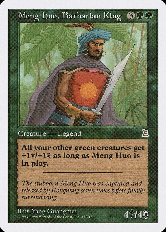 Meng Huo, Barbarian King [Portal Three Kingdoms] | Game Haven TX