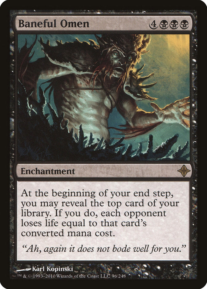 Baneful Omen [Rise of the Eldrazi] | Game Haven TX