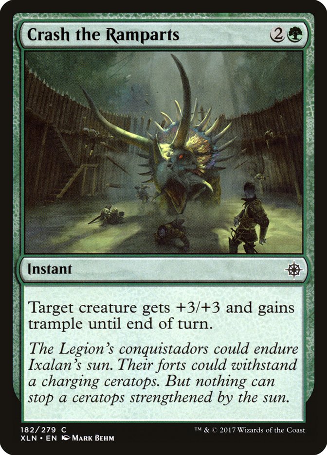 Crash the Ramparts [Ixalan] | Game Haven TX